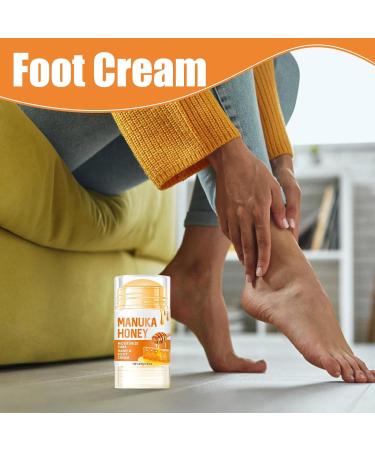  G n rique Heel Balm Beeswax Heel Stick Dry Feet Moisturizer Cracked Skin Repair with Non Greasy Foot Cream Ideal for Heels Soles Toes Daily Use Softening Care 40g - Buy Online on GoSupps.com