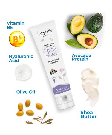 Baby Jolie Stretch Mark Cream | Intensive Lotion for Pregnancy & Stretch Mark Prevention - Buy Online on GoSupps.com