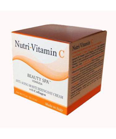 Nutri-Vitamin C Anti Aging Moisturizing Day Cream with Collagene 1.7 Ounce (Pack of 1)