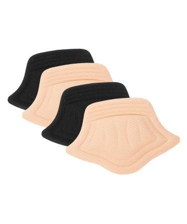 Gatuida 12 Pairs Sneaker Heel Stickers Shoes Heel Pads Heel Absorbing Pad Sneaker Heels Insoles for Heels Wear-Resistant Heel Pad High Heels Shoes Men and Women Double-Sided Tape Thicken
