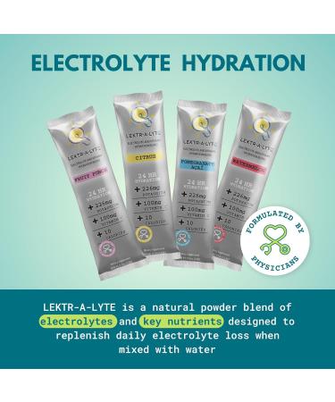 Dr. Formulated Daily Electrolyte Hydration Pack - Sugar-Free Natural Formula with Essential Vitamins & Minerals - Caffeine Free Variety (24 Pack) - International Shipping Available - Buy Online on GoSupps.com