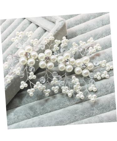 Ipetboom Wedding Hair Comb Tiara Bride Crystal Comb White Bridal Hair Comb - Buy Online on GoSupps.com