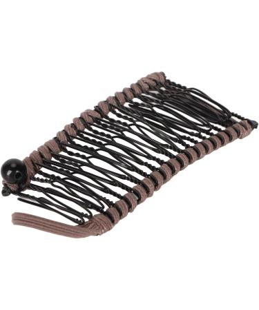 BROLEO Banana Hair Clips Comfortable Fashion Vintage Clincher Comb Tool Simple 2 Pieces Durable for Girl for Thick Wavy Curly Hair (Gray) - Buy Online on GoSupps.com