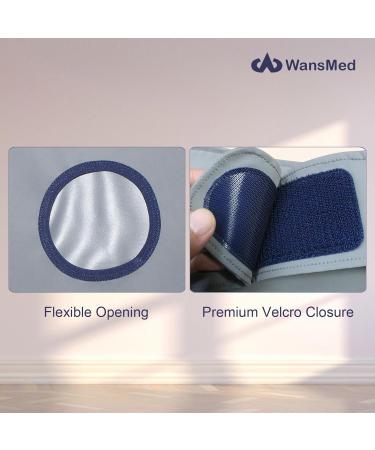 Colostomy Bag Covers for Men & Women | XX-Large Ostomy Supplies & Belt - Gray - Buy Online on GoSupps.com