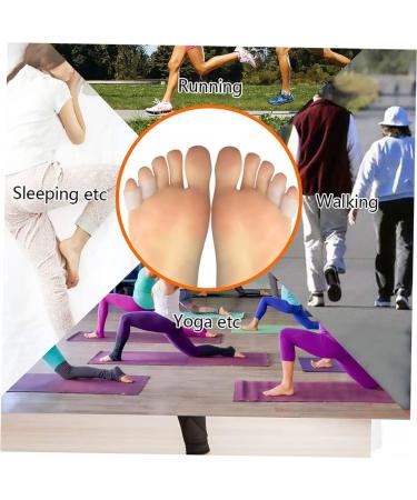 20 Pcs Silicone Gel Toe Sleeves & Caps - Big Toe Protectors | Toe Cover & Splints for Pain Relief - Buy Online on GoSupps.com