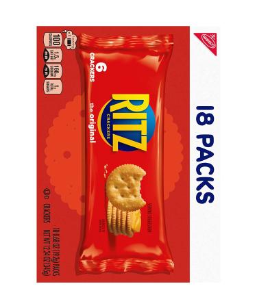 Ritz Original Crackers 12.24oz - 18 Count Pack - (1 Pack) - Buy Online on GoSupps.com