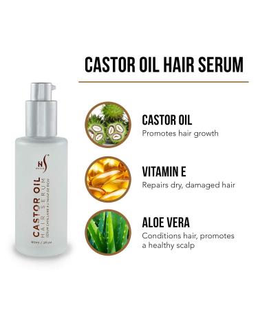 Herstyler Argan Oil and Castor Oil Hair Serum Bundle - Nourishing Hair Care Set - Buy Online on GoSupps.com