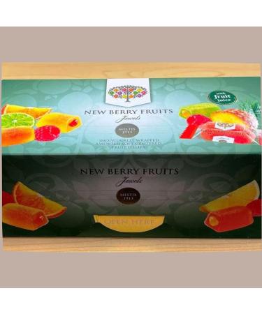 Jelly Fruits Bundle of 2 Newberry Fruits Jewels 300g (New Berry Fruits with Liquid Centre) bundled by The Great British Kitchen - Buy Online on GoSupps.com