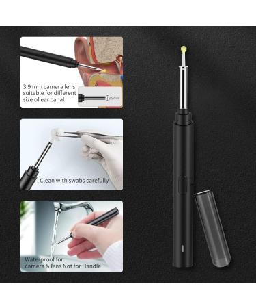 WiFi Smart Otoscope Ear Wax Remover Tool | 1080P HD Camera | 6 LED Lights | 2.4Ghz Endoscope Earwax Cleaner | Visual Ear Cleaning Tools - Buy Online on GoSupps.com