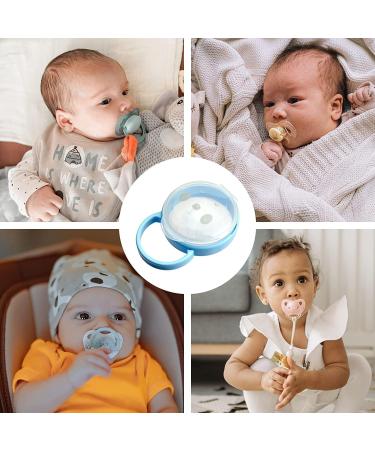 Baby Dummy Case Pacifier Case Travel Soother Box Transparent Soother Pod Pacifier Holder Box for Kids (Mid Blue) Mid Blue - Buy Online on GoSupps.com