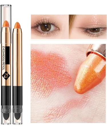5 Eyeshadow Stick | 2 in 1 Eye Brightener Stick for Highlighter Makeup - Eyeshadow Pencil Crayon for Party Dating Or Some Fancy Occasions Sugar Orange Fovolat 5 Pcs 02#sugar Tachibana - Buy Online on GoSupps.com