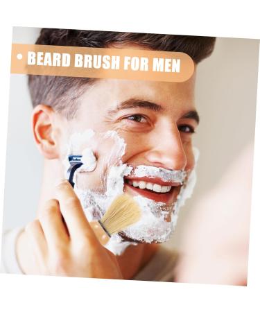 Gleavi Razor Brush for Men | Multi-Purpose Mustache & Shaving Brush | Premium Wooden H101 Brush for Salon-Quality Shaving Foam - Buy Online on GoSupps.com