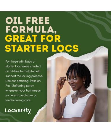 Locsanity Daily Moisturizing Spray for Dull Dry Locs Jumbo Size Passion Fruit Hair and Scalp Moisturizer for Dreadlocks Sisterlocks Microlocks Braids to Control Oil and Frizz (32 fl oz) 32 Fl Oz (Pack of 1) - Buy Online on GoSupps.com
