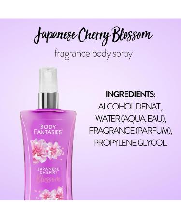 Body Fantasies Signature Fragrance Body Spray Japanese Cherry Blossom 8 fl oz (Pack of 2) Japanese Cherry Blossom 2 pack - Buy Online on GoSupps.com