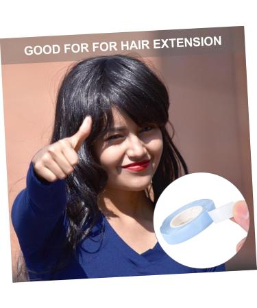 Ipetboom 1 Roll Wig Tape Hair Extension Tape Lace Front Wigs Lace Wig Bleach Hair Dye Wig Te Fo o Stem Te Oll Hairpiece Tape Vintage Hair Comb Lace Front Support Toupee Fiber No Trace Film - Buy Online on GoSupps.com