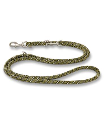Wolters leash Everest reflective size: 300 cm x 9 mm colour: olive/black 300 cm x 9 mm olive/black