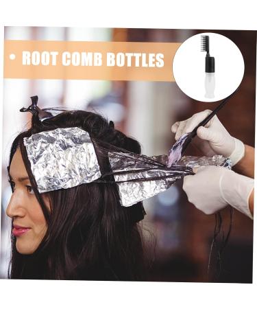 Didiseaon Hair Dye Bottle Root Comb Dye Bottle with Scale Salon Hair Coloring Tools Hair Coloring Bottle Hair Tinting Brush Plunger Hair Oil Applicator Lecythus Hair Bottle Plastic - Buy Online on GoSupps.com