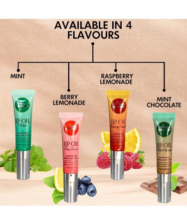 Experience the must-have lip oil! Lip Oil made with Black seed Grapeseed and Vitamin E Oils Juicy By Mon Cheri (Mint Chocolate) - Buy Online on GoSupps.com