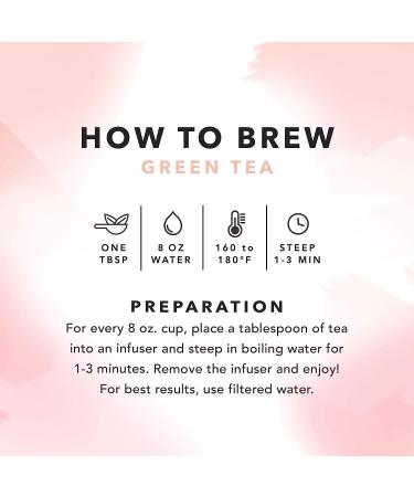 Pinky Up Energize Green Tea Blend: Naturally Low Calorie, Gluten-Free & Caffeinated - 3.0 oz Tin (25 Servings) - Buy Online on GoSupps.com