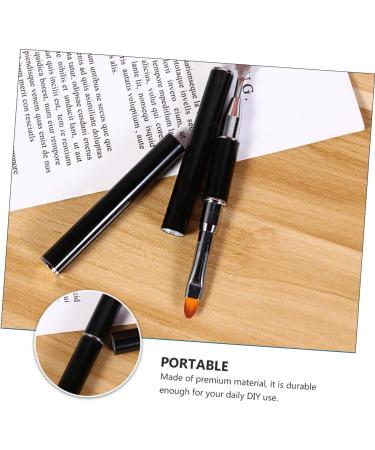 Ipetboom Extended Glue Cream Pen Poly Nail Extension Nail Brush Picker Dual-ended Nail Brush Nail Brush and Picker Dual-ended Poly Extension Brush Nylon Double Head The Brush - Buy Online on GoSupps.com