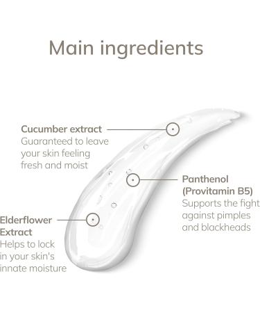 GESKE | Hydrating Cleanser | GESKE SmartAppGuided Facial Brushes | Cucumber & Elderberry Extract Vitamin E & Provitamin B5 | Impure Skin | Daily | All Skin Types | Cruelty-Free Vegan - Buy Online on GoSupps.com