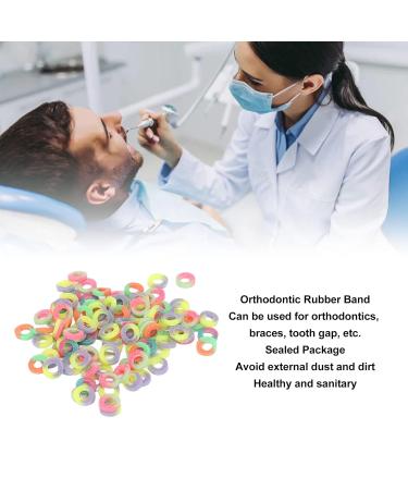 500 Pieces 1/8 Inch Rubber Bands - Professional Portable Braces for Dreadlocks Braids Dog Loops & More | Color Mixed - Buy Online on GoSupps.com