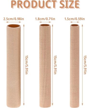 6-Piece Soft Gel Toe Protectors | 15 cm Cushioned Toe Caps for Corns Calluses & Bunion Relief - Cuttable Design - International Shipping Available - Buy Online on GoSupps.com