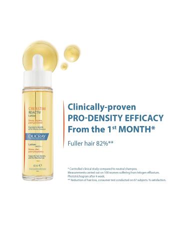 Ducray - Creastim Reactiv Strengthening Lotion - Occasional loss of hair density - 60ml - Buy Online on GoSupps.com