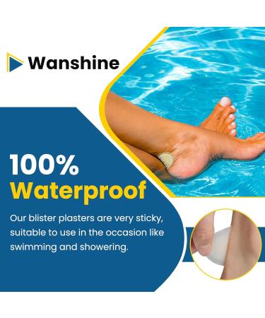 Bladder Pavement Heel Cushions (20 Pieces) - Invisible Hydrocolloid Gel for Pain Relief in Toes Forefoot & Heel - International Shipping Available - Buy Online on GoSupps.com