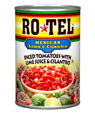 Ro-Tel, Diced Tomatoes, Mexican, 10oz Can (Pack of 3)