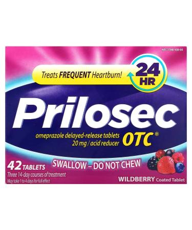 PRILOSEC WILDBERRY PILLS