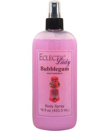 Bubblegum Body Spray 16 ounces Body Mist for Women with Clean Light & Gentle Fragrance Long Lasting Perfume with Comforting Scent for Men & Women Cologne with Soft Subtle Aroma For Daily Use 16 Fluid Ounces