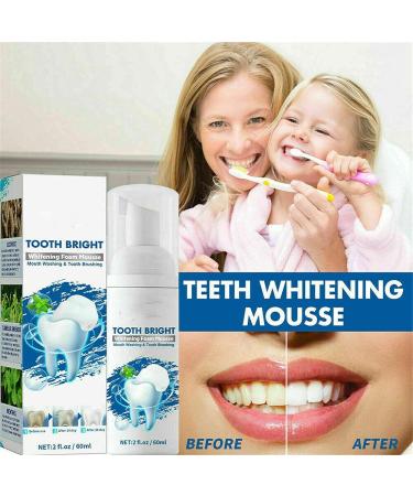Teeth Whitening Mousse - Ultra Cleansing Foam Toothpaste for Intensive Stain Removal (2 Pack) | 360 Oral Care - Buy Online on GoSupps.com