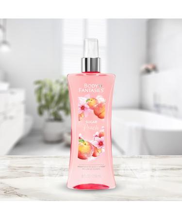 Body Fantasies Signature Fragrance Body Spray Sugar Peach 8 fl oz - Buy Online on GoSupps.com