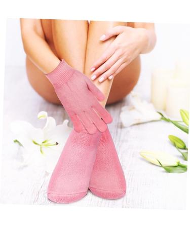 6 Sets Spa Moisture Stockings Sock Shoes Cotton Skin Gloves - Buy Online on GoSupps.com