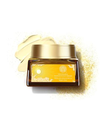 Buy Forest Essentials Soundarya Radiance Cream with 24K Gold - 50g | Luxury Skincare for Radiant Glow | International Shipping Available - Buy Online on GoSupps.com
