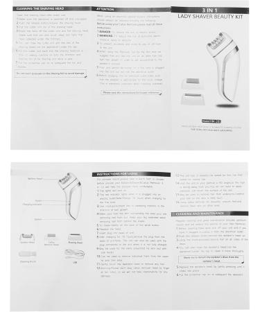 Vocoste 3 in 1 Wireless Epilator - Portable Hair Removal Razor for Women | Effortless Hair Removal - Buy Online on GoSupps.com