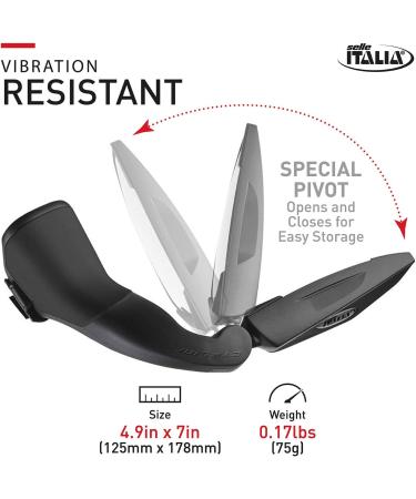 Selle Italia Eyelink Panorama Mirror Shifter Mount for Bicycles - Rear View Handlebar Accessory - Buy Online on GoSupps.com