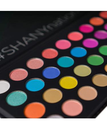 SHANY Boutique 40-Color Neon Eyeshadow Palette | Highly Pigmented, Long-Lasting Matte & Shimmer Shadows - Buy Online on GoSupps.com