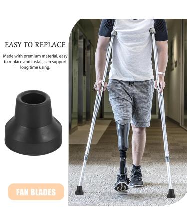 Gleavi 12-Pack Rubber Buffers for Crutches & Walking Sticks | Durable Cushions for Comfort & Stability - Buy Online on GoSupps.com