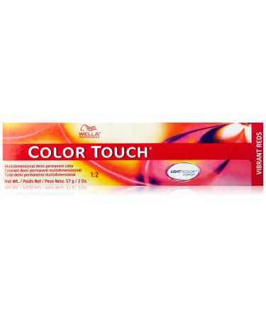 Wella Color Touch 6/45 Dark Blonde Red Red Violet 2 oz