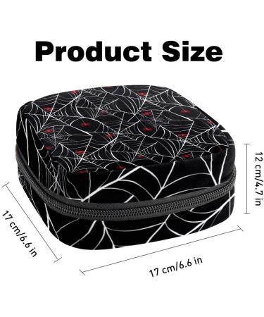 Buy Muooum Halloween Red Spider Menstrual Bag - Zipper Pouch for Tampons & Essentials | Women's Bandage Bag - Buy Online on GoSupps.com
