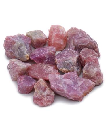 Lavisa premium healing stones gemstones set |Stone stones crystals as decoration or for water treatment |100% natural stones mineral stones |Basic mixture of gem water (lavender quartz)