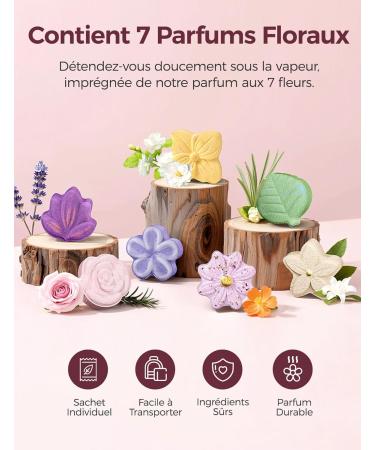 Momcozy Lot de 14 Bombes de Douche Aromath rapie avec 7 Parfums Floraux Exp rience Spa Domicile au Quotidien Id e Cadeau avec Formule Douce Cadeaux de No l pour Maman Fleur - Buy Online on GoSupps.com