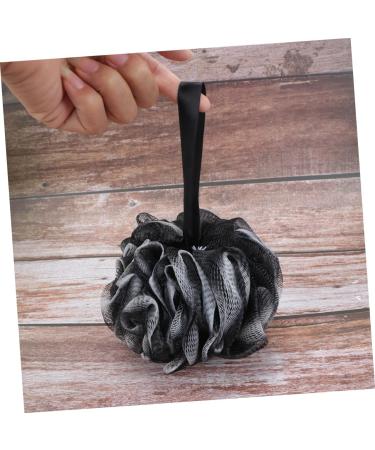 Buy Hemoton 2pcs Bath Ball Scrubber - Large Mesh Pouf Shower Sponge & Charcoal Loofah for Luxurious Bath Experience - International Shipping Available - Buy Online on GoSupps.com