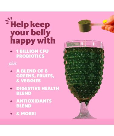 Amazing Grass Sweet Greens and Superfoods Powder for Digestive Health Greens Powder Digestive Enzymes Probiotics Spirulina Chlorella Summer Berry 30 Servings Summer Berry 30 Servings (Pack of 1) - Buy Online on GoSupps.com