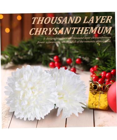 Zerodeko Laundry Room Accessories 200 Pcs Simulation Decorative Flower Silk Cloth Bride Wedding Drum Kit Kids Ivoryx4pcs 6.8 6.8cmx4pcs - Buy Online on GoSupps.com
