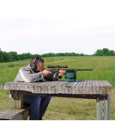 Professional Waterproof Tactical Shooting Gun Mat with Front and Rear Support Sandbags - Black - Buy Online on GoSupps.com
