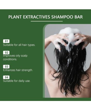 ZHJZGS Shampoo Bar 120G Natural Usman Grass Solid Shampoo for All Hair Types Oil Control and Strengthens Hair Roots Moisturizes and Travel Friendly Soft and Mild Makes That 2 Pack - Buy Online on GoSupps.com