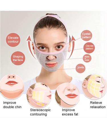Onewly V Line Double Chin Reducer & Shaping Face Mask for Tightening and Firming - Reveal a V-Shaped Contoured Jawline instantly! - Buy Online on GoSupps.com